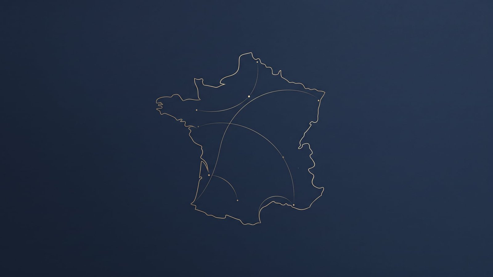 Vue d’ensemble d’un quartier résidentiel neuf en France